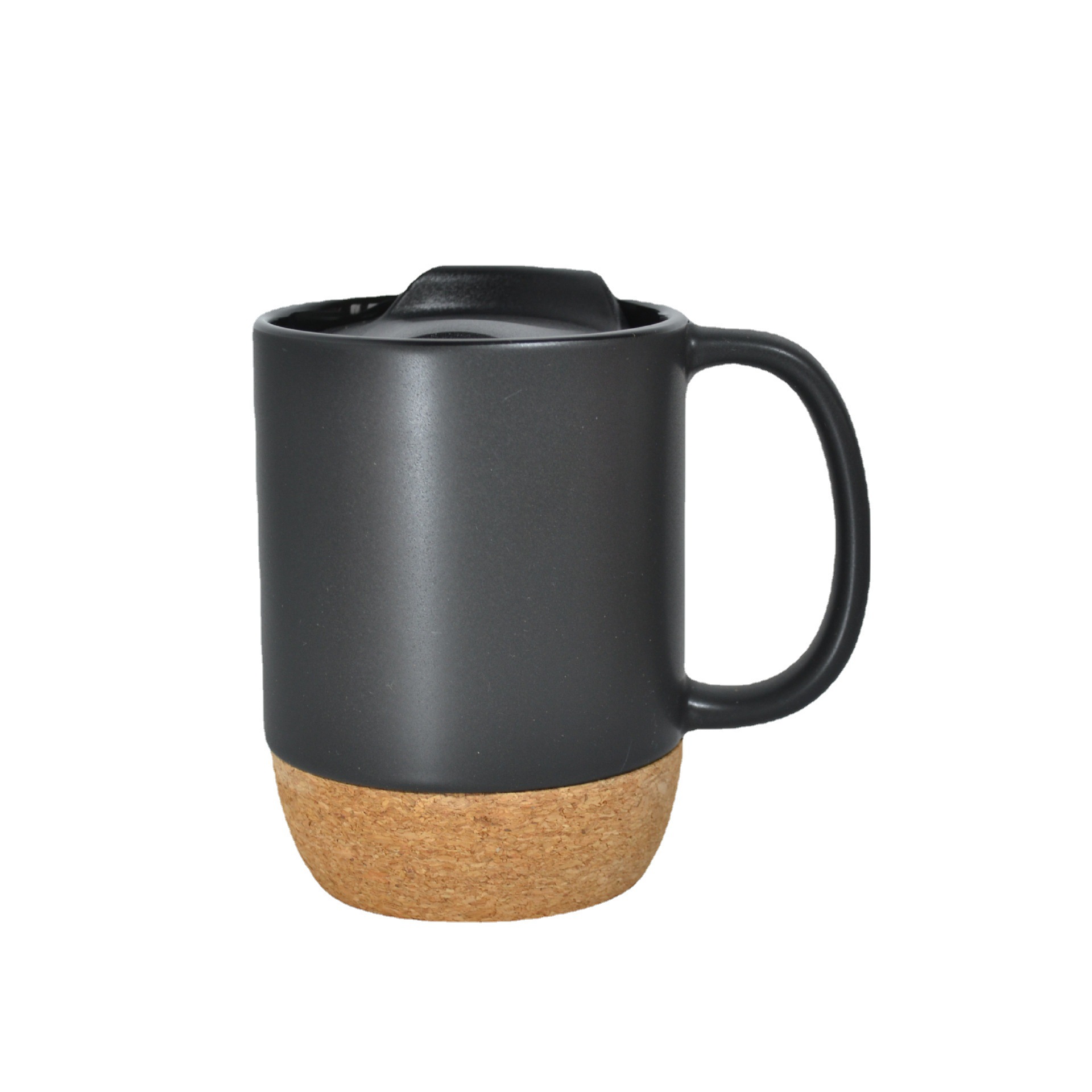12 oz Ceramic Mug with Cork Base 2