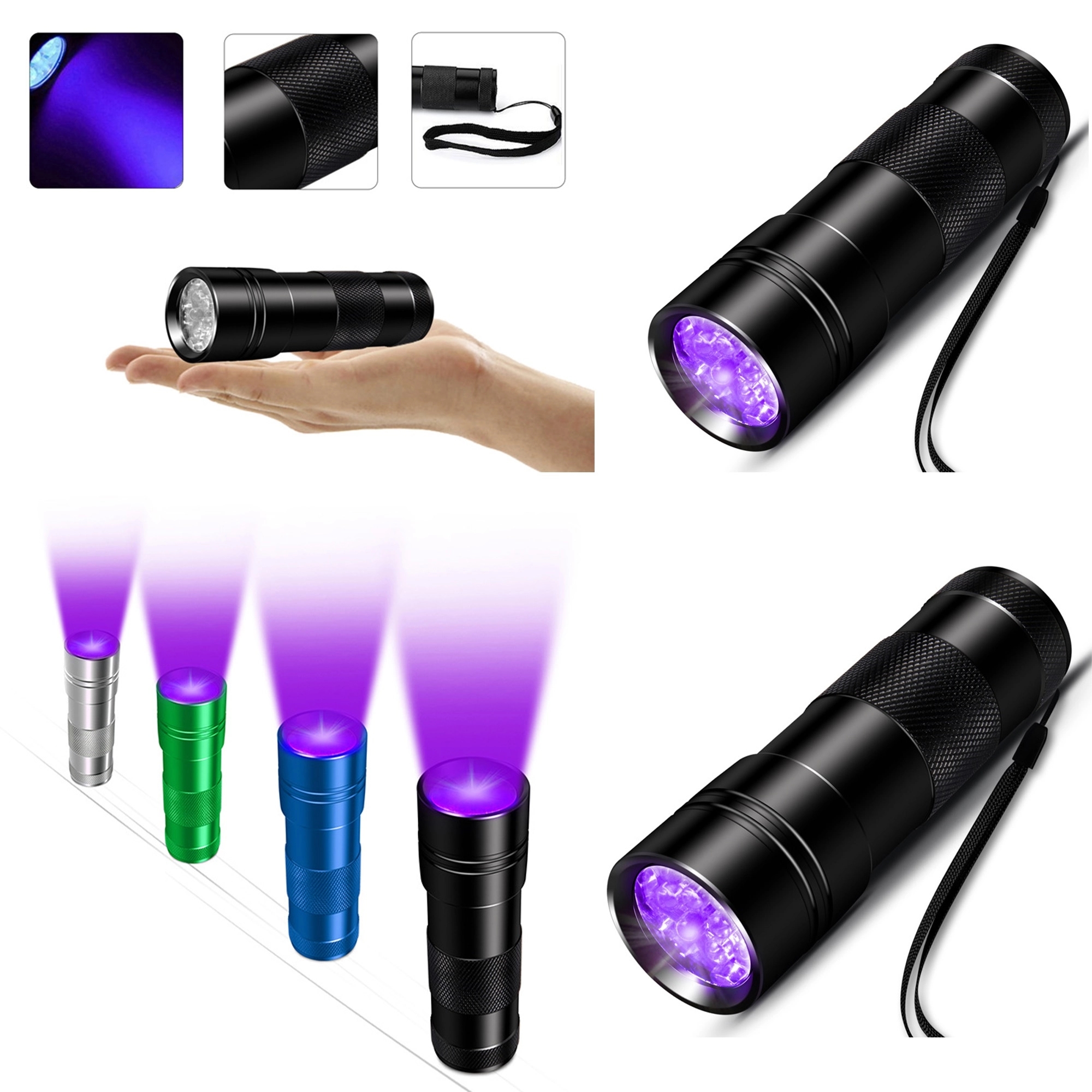 12 LED UV Flashlight 2