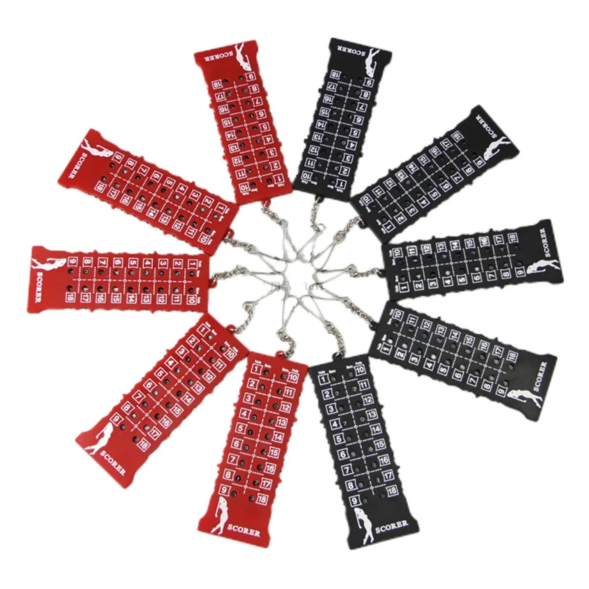 18-Hole Golf Scorecard Shot Counter Accessory 1