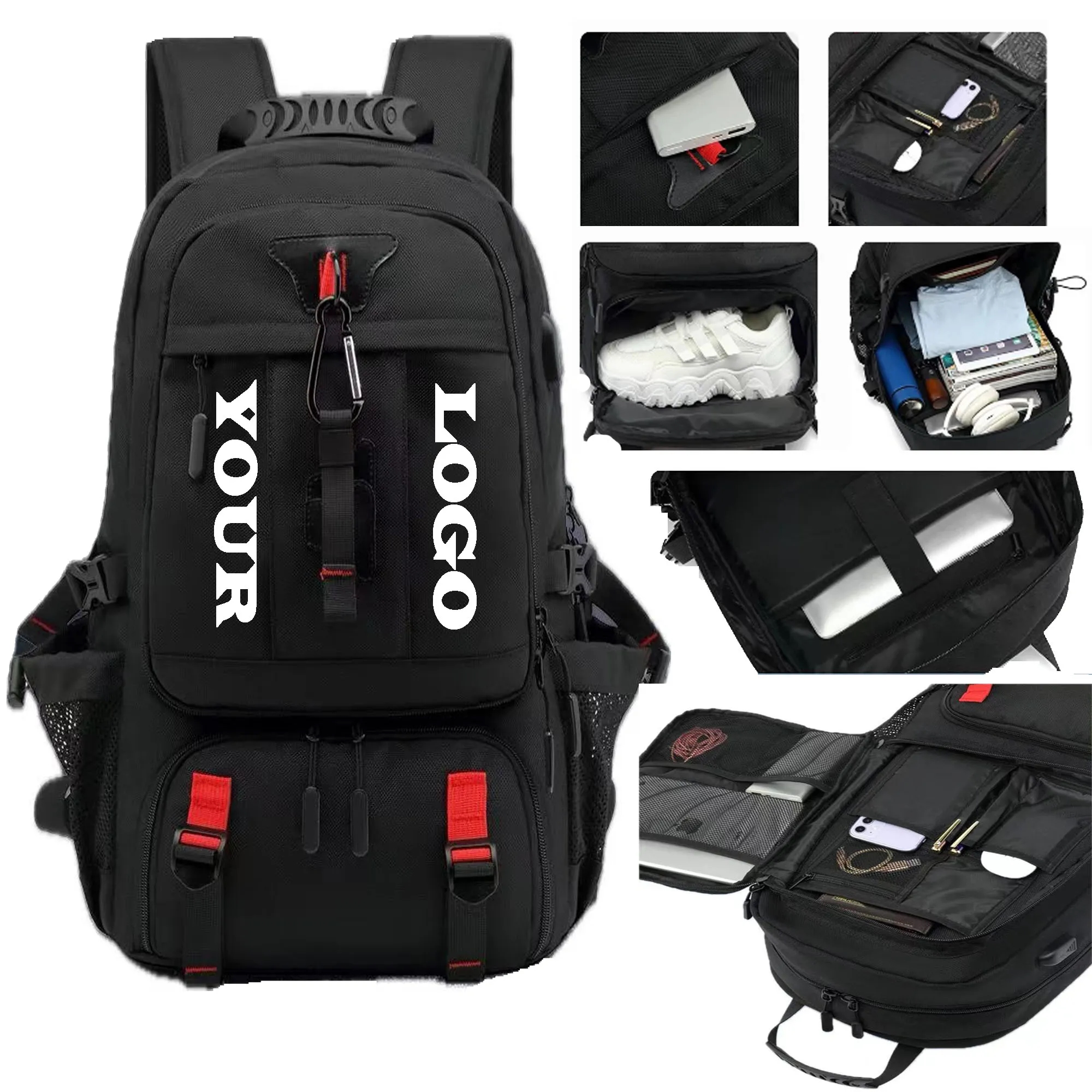 Extra Large Multifunctional Travel Laptop Backpack 4