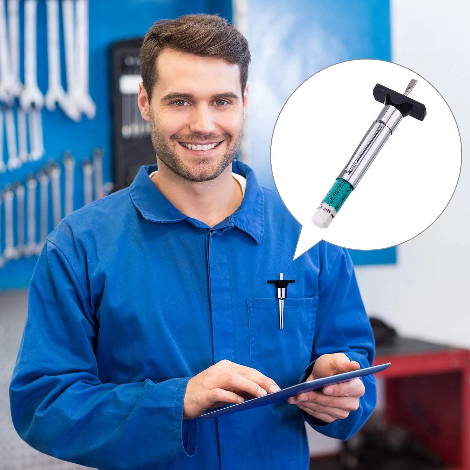 Tire Tread Depth Gauge 1