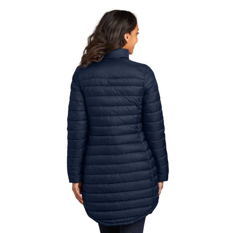 Port Authority Women's Horizon Puffy Long Jacket 11