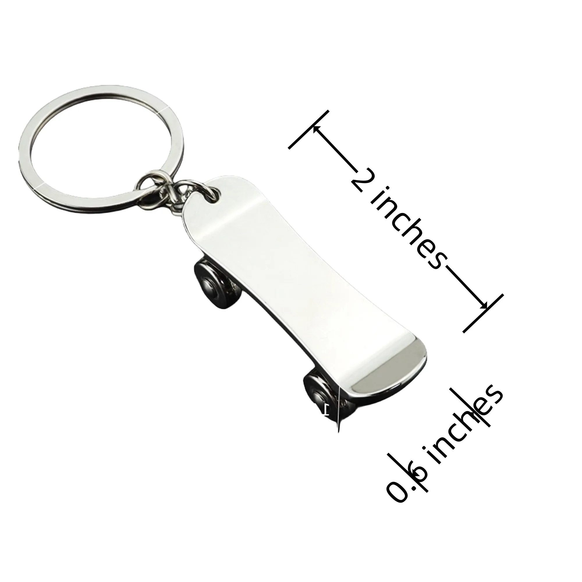 Skateboard Keychain MOQ 50PCS 5