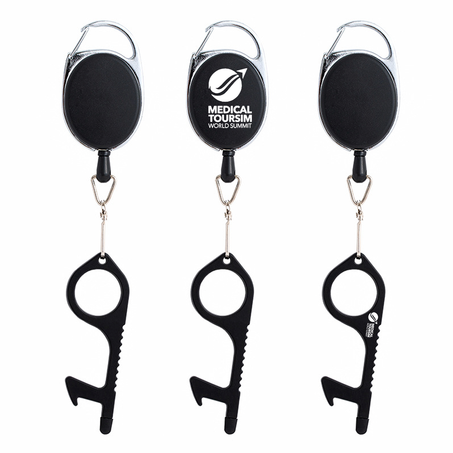 Stylus Tip Door Opener With Retractable Badge 2