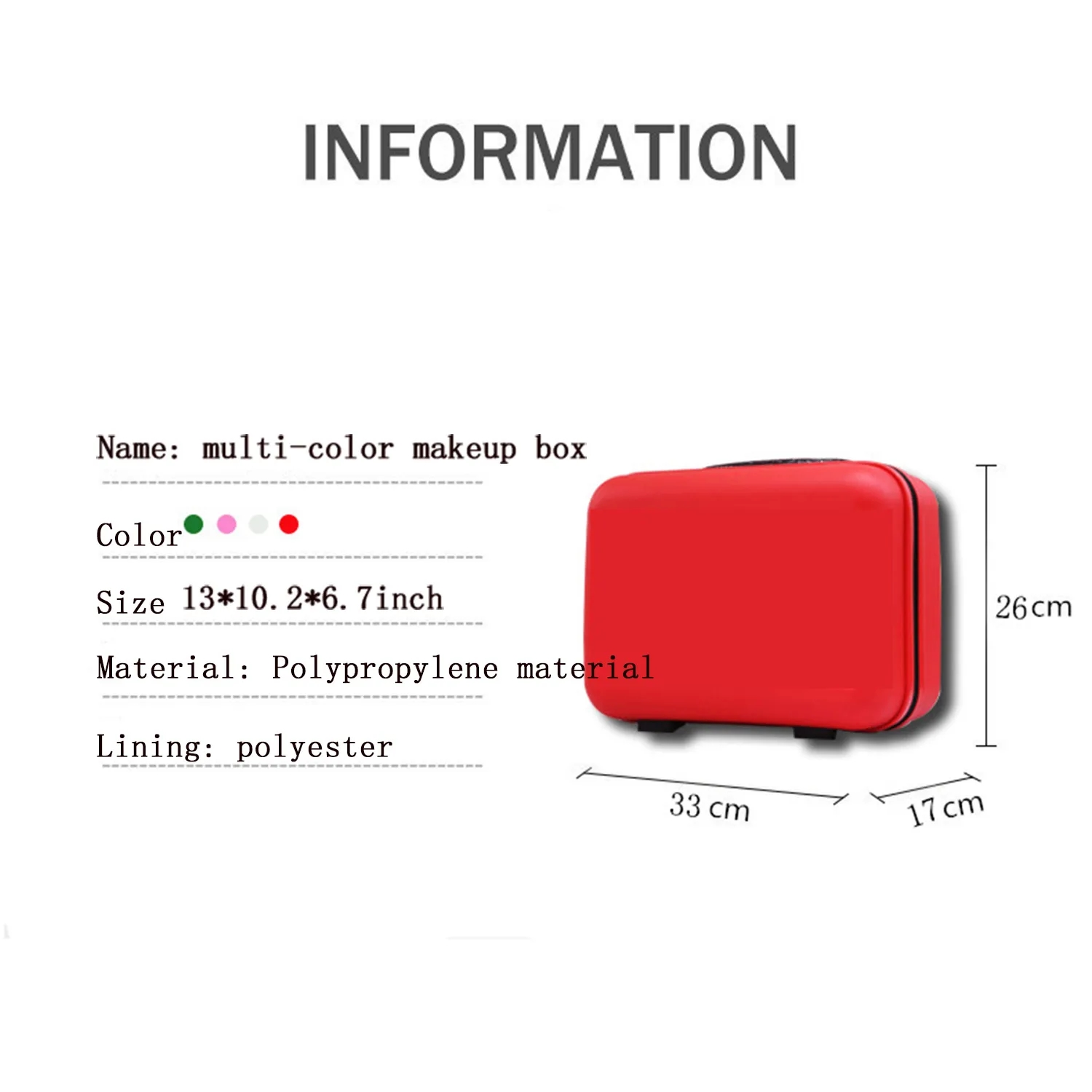 Mini Square Suitcase 6
