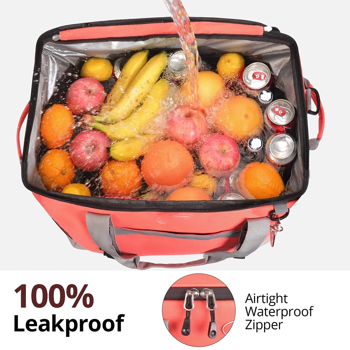 Custom Collapsible Soft Sided Cooler Bag 1