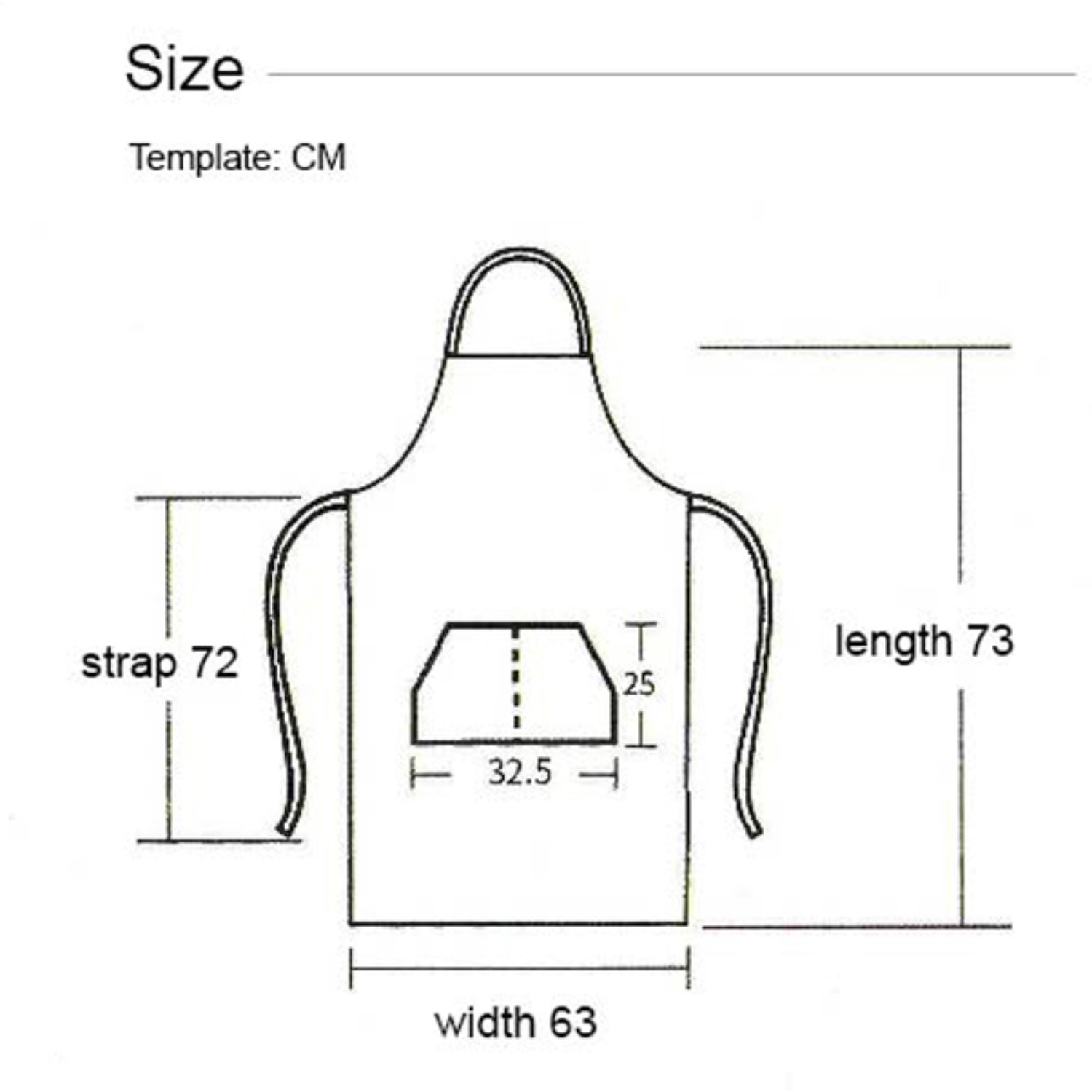 12 oz. Woven knitted Two-tone Kitchen Aprons w/ 2 Pockets 5