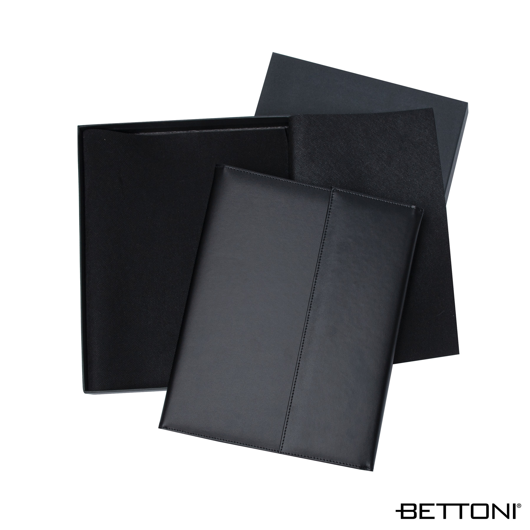 Bettoni®  Atrani Bonded Leather Letter Size Padfolio 5