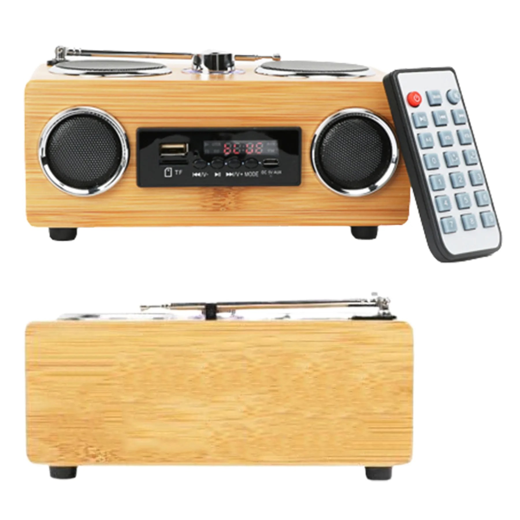 Bamboo Multifunction Wireless Speaker 2