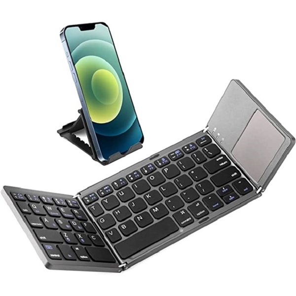 Foldable Bluetooth Keyboard with Touchpad 8