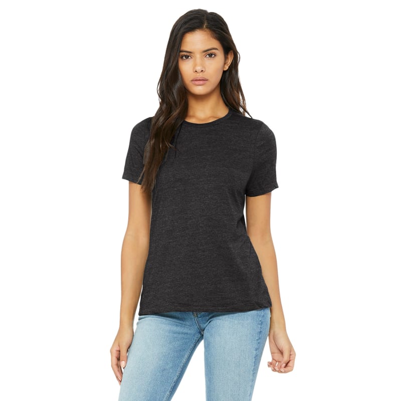 Bella + Canvas Ladies' Relaxed Heather CVC Short-Sleeve T-Shirt 101