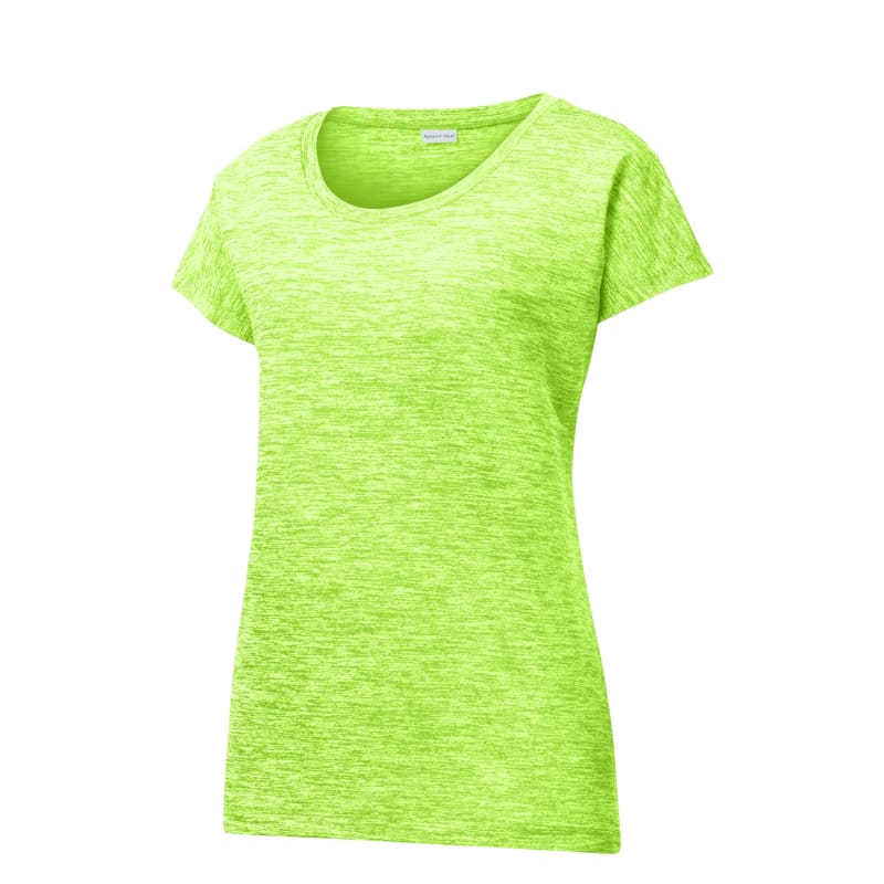 Sport-Tek Women's PosiCharge Electric Heather Sporty Tee. 24
