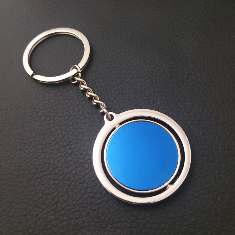Twist Round Logo Keychain 4