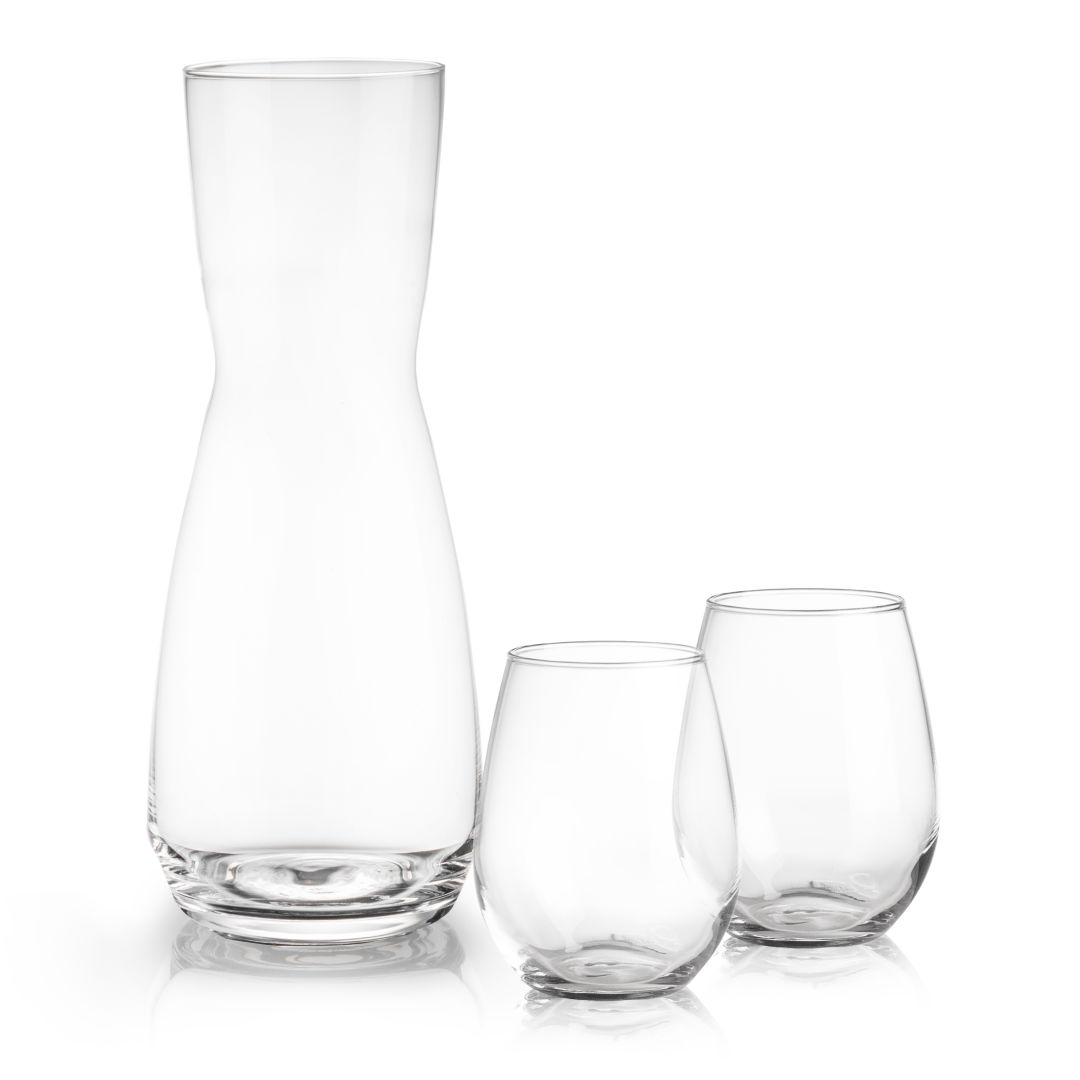 Mason Carafe & Ossington Stemless Wine 7