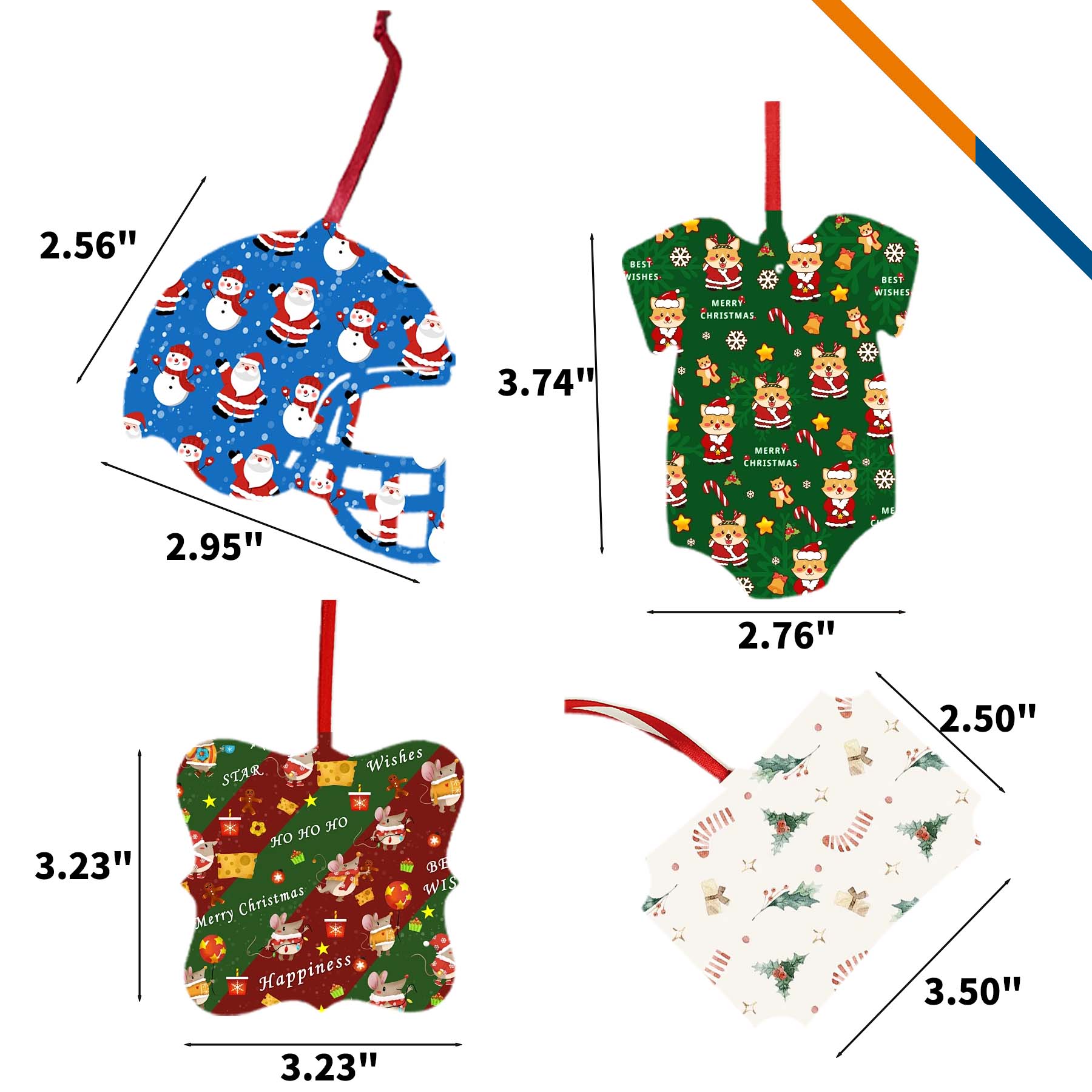 Kina Christmas Ornaments 5