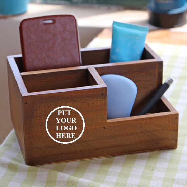 Wooden Flower Pot & Pen Holder 2