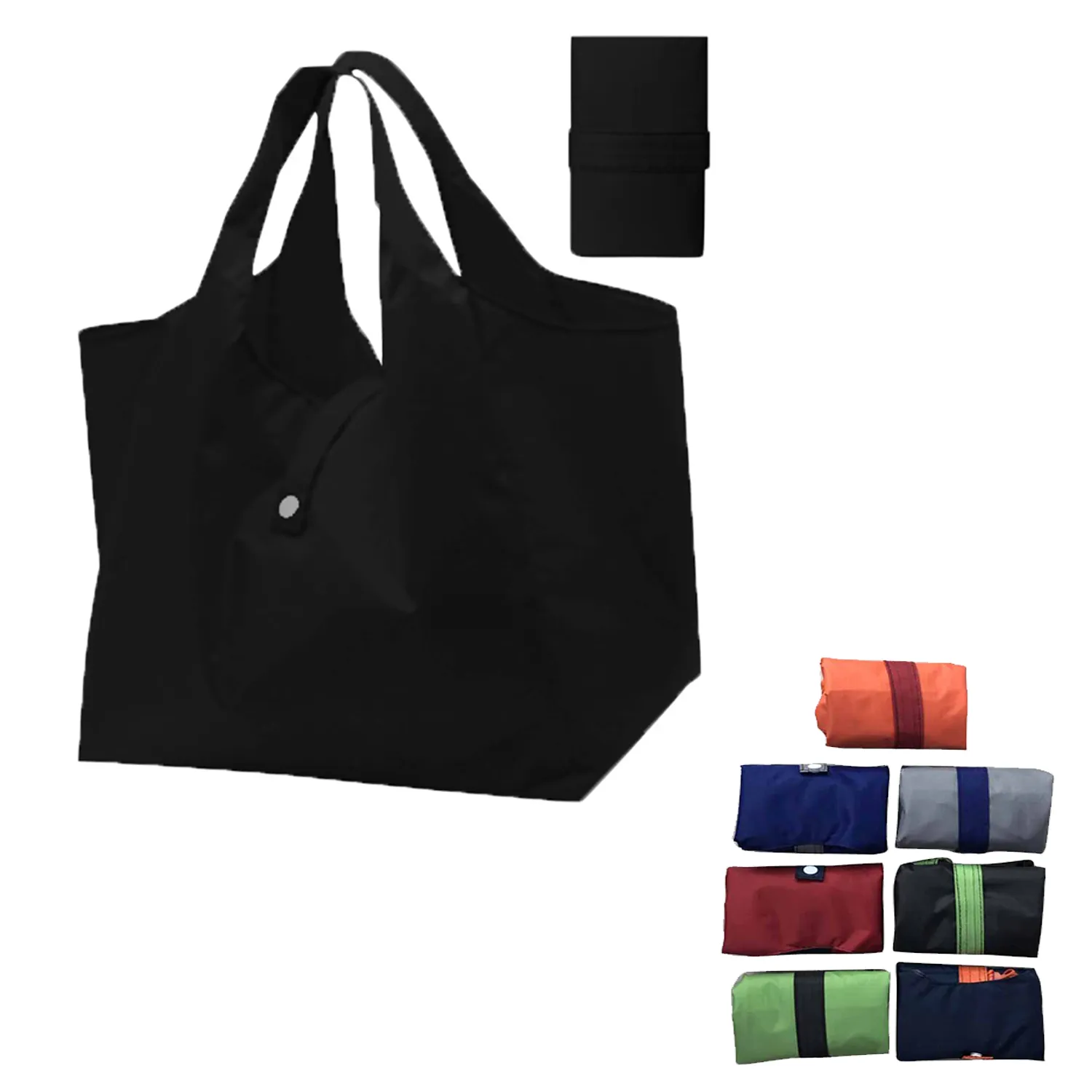 Foldable Lightweight Shopping Bag, custom tote bag with logo imprint 4