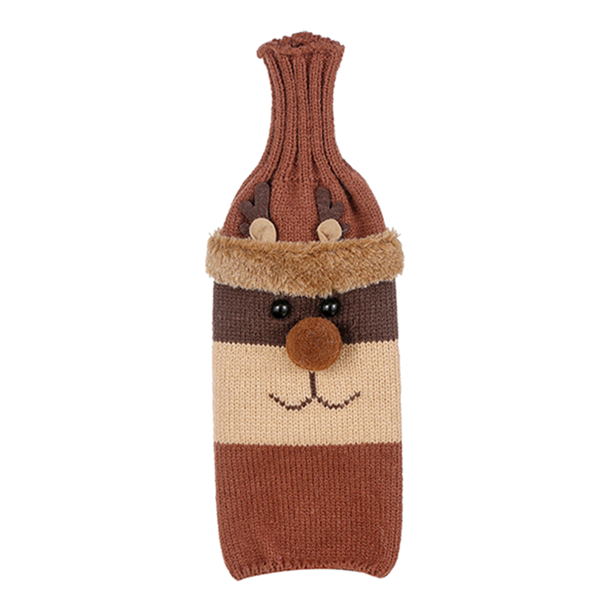 Christmas Decorative Knit Bottle Cover 4