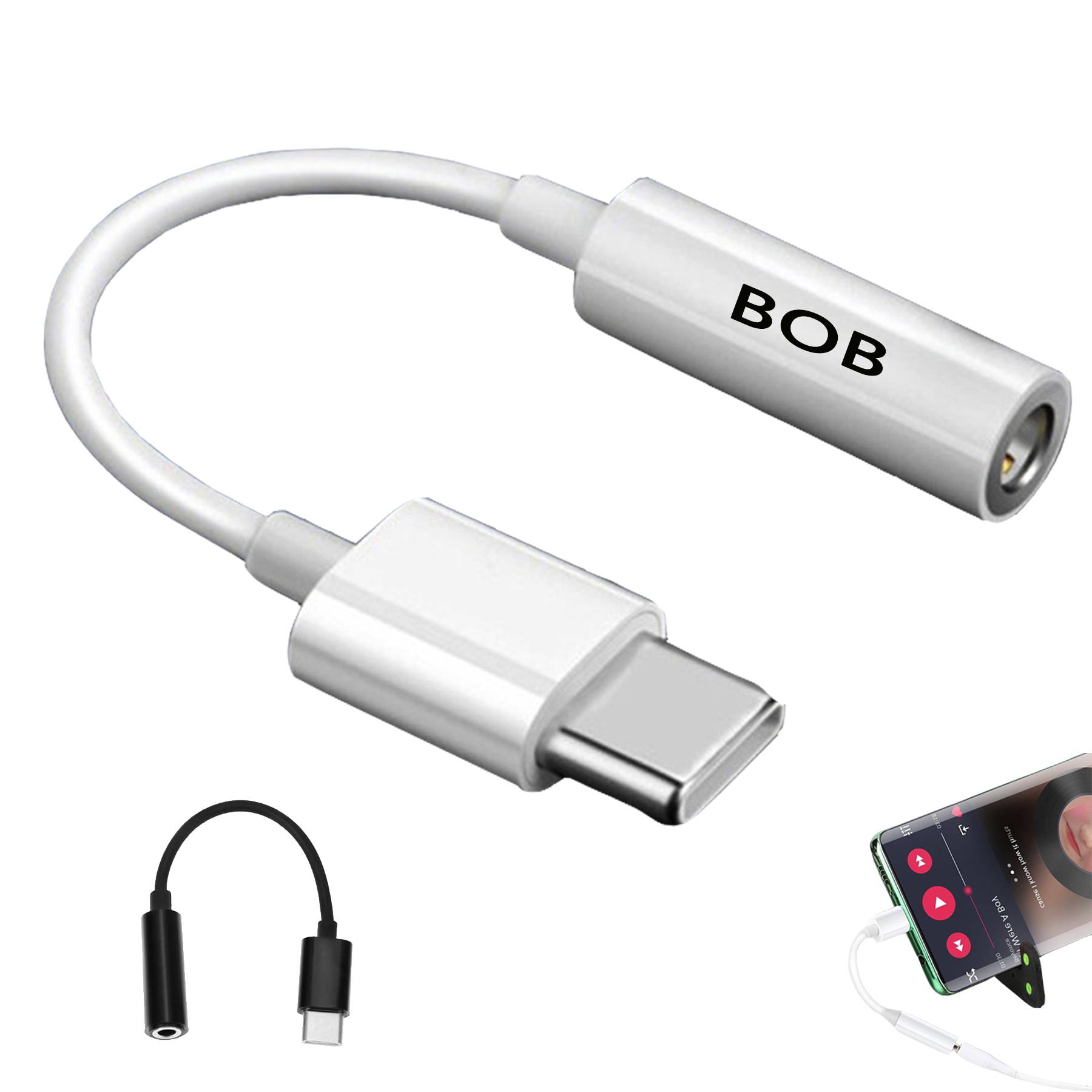 Type-C to Headphone Audio Jake Adapter