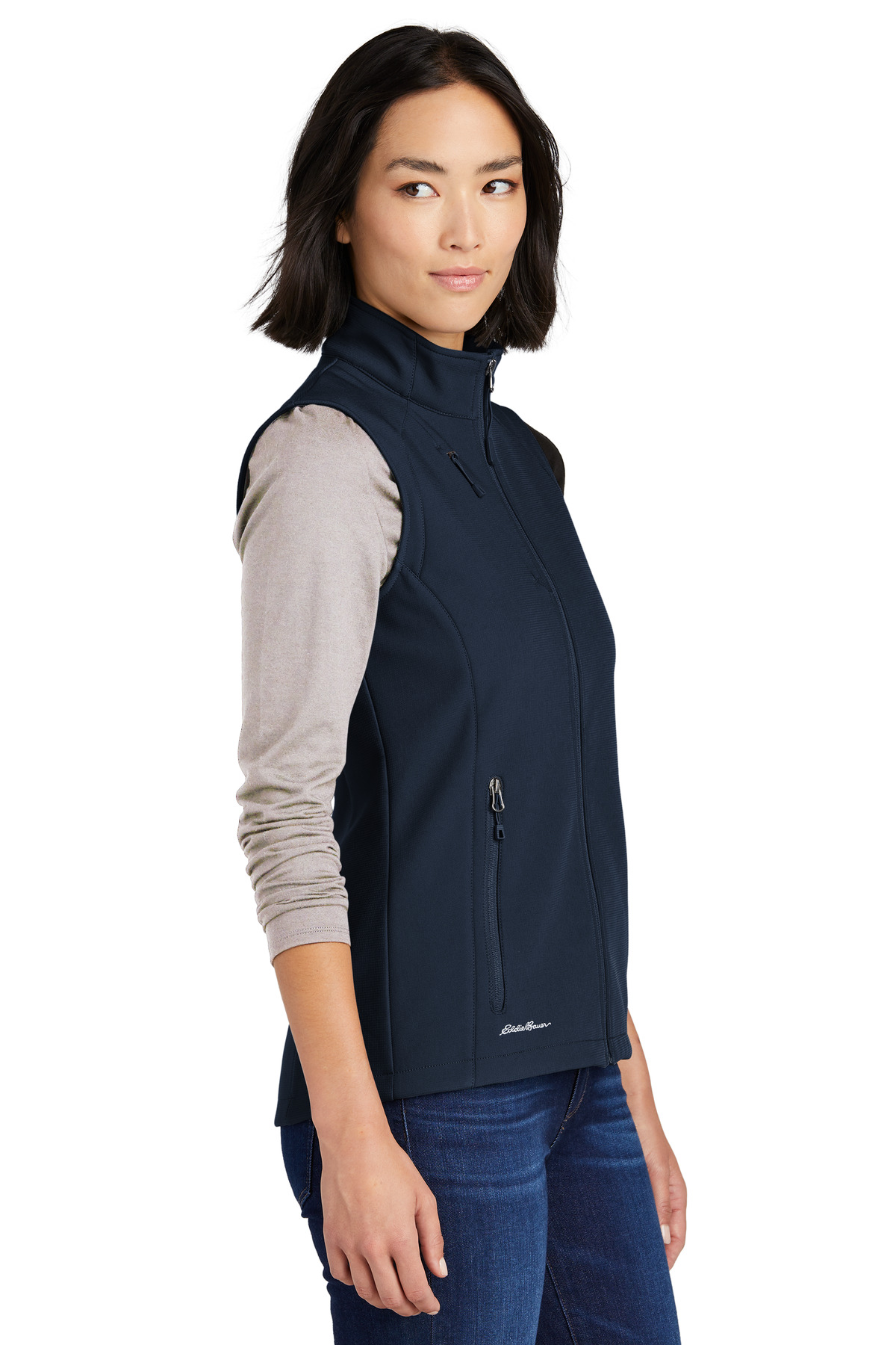 Eddie Bauer Women's Stretch Soft Shell Vest EB547 4