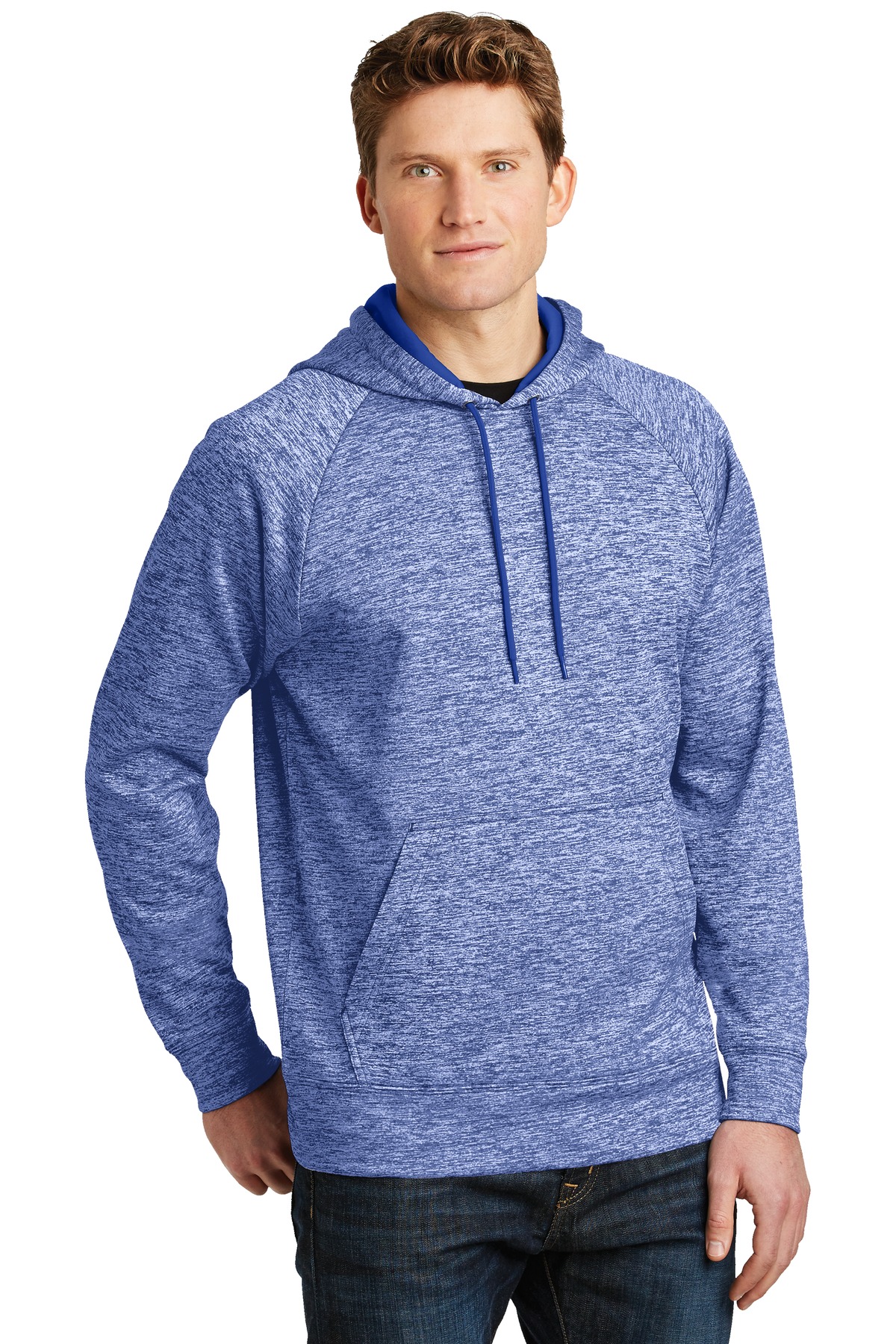 Sport-Tek PosiCharge Electric Heather Fleece Hooded Pullover. ST225, custom hoodie or sweatshirt with logo imprint 26