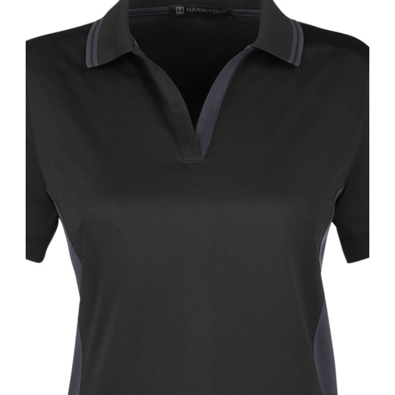 Harriton Ladies' Flash Snag Protection Plus IL Colorblock Polo 6
