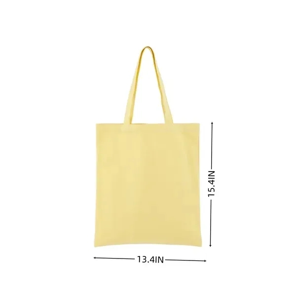 Reusable Cotton Canvas Tote Bag - Eco-Friendly Customizable 11
