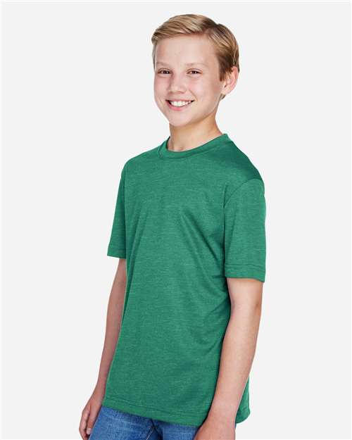 Youth Sonic Heather Performance T-Shirt - TT11HY 61