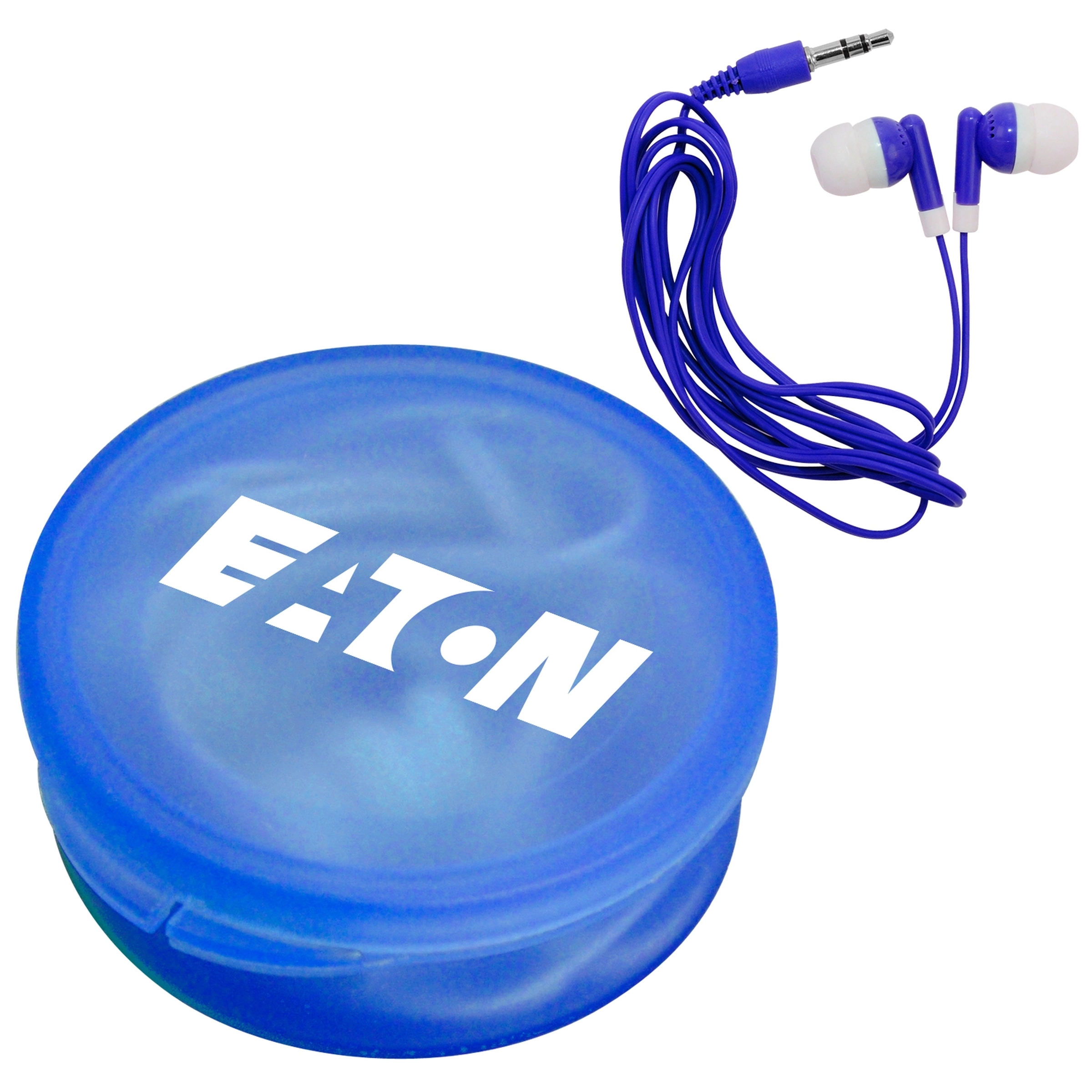 Matching Ear Buds & Round Case 7