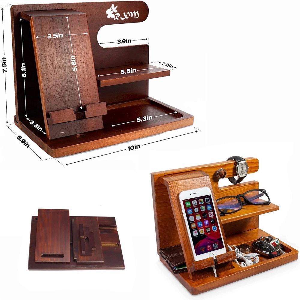 Wooden Phone Docking Stations 1