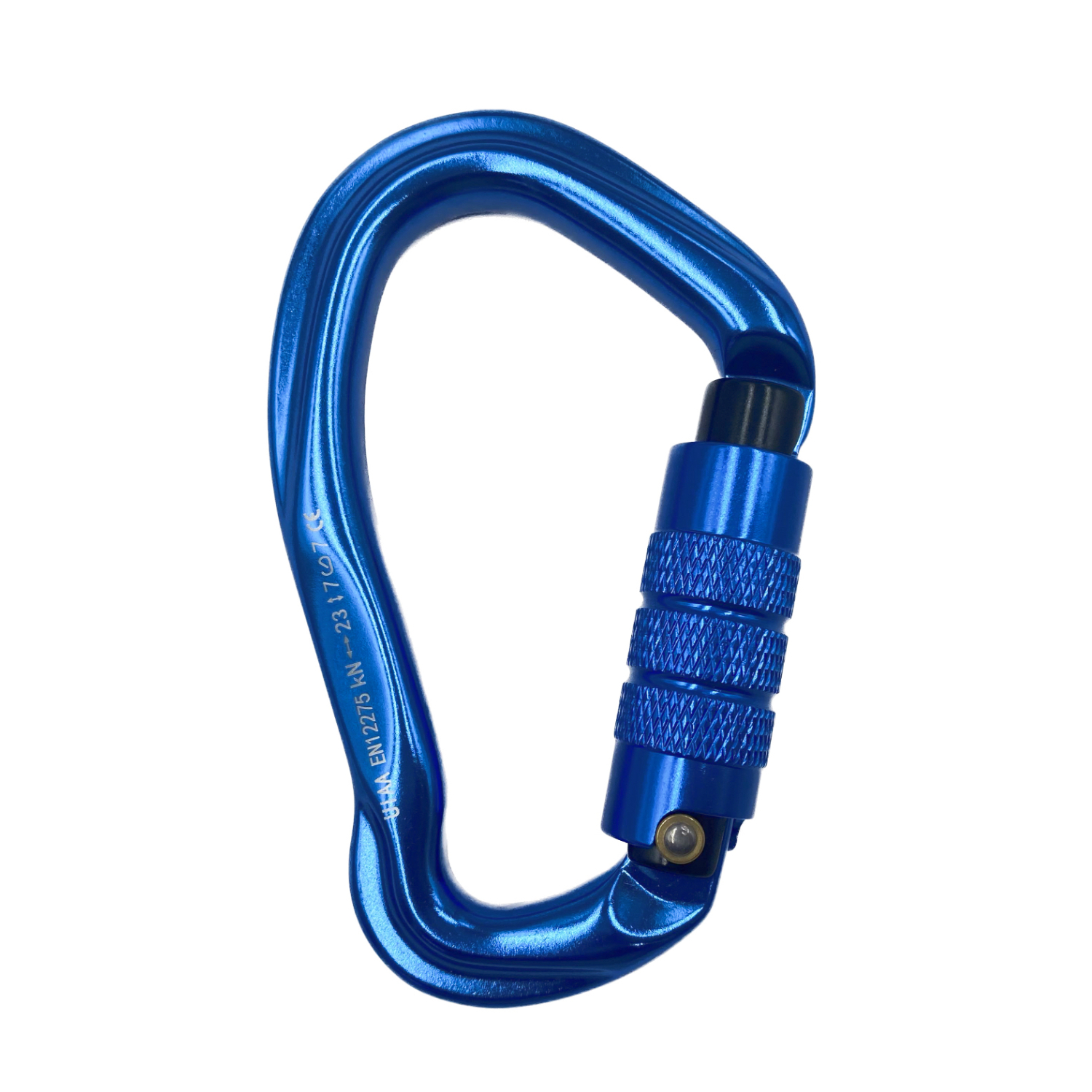 B Ring Twist Gate Aluminum Carabiner 2