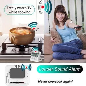 Round Mechanical Countdown Clock Timer Alarm With 60 Minute Capacity 8