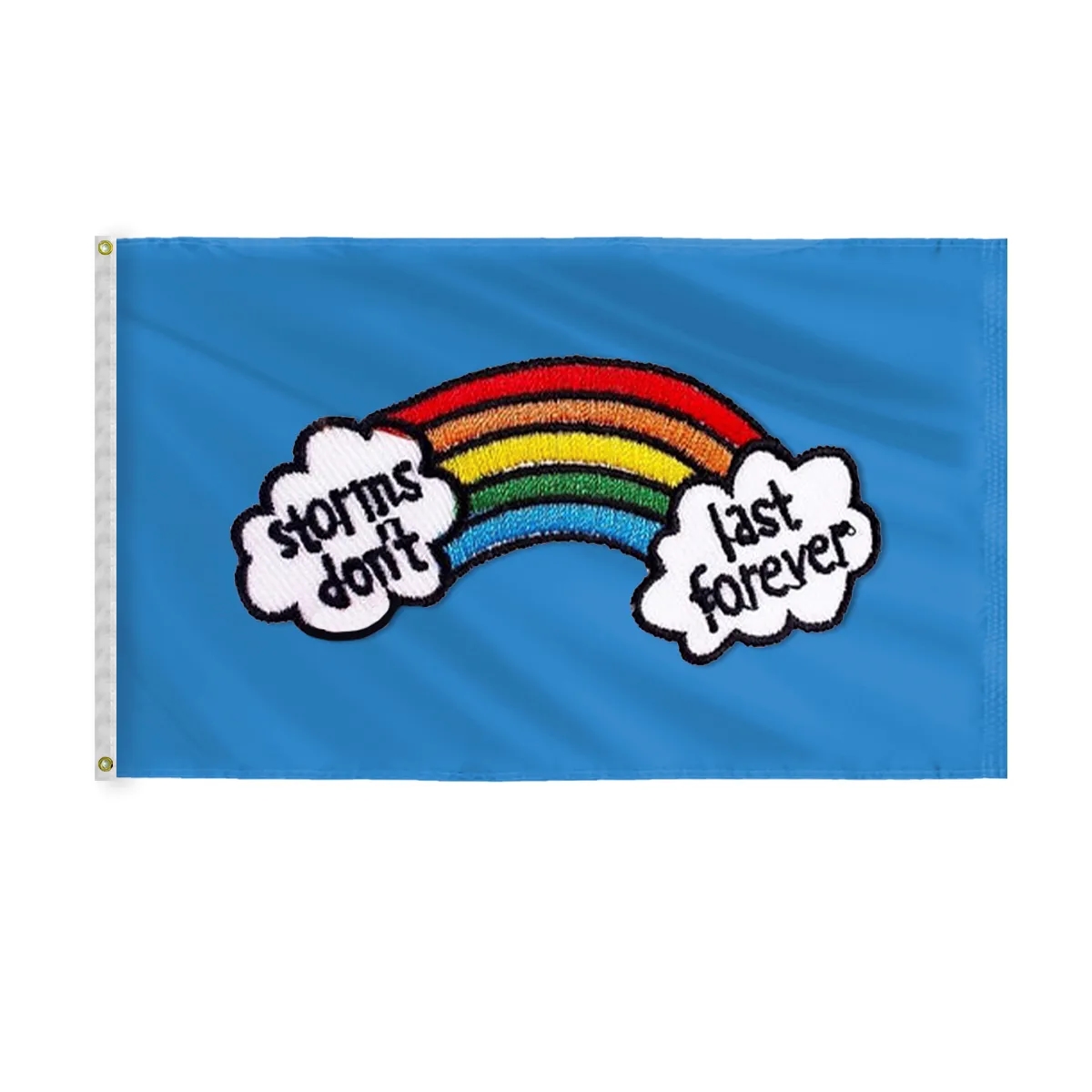 Embroidered Flag 3' x 5' Nylon 3