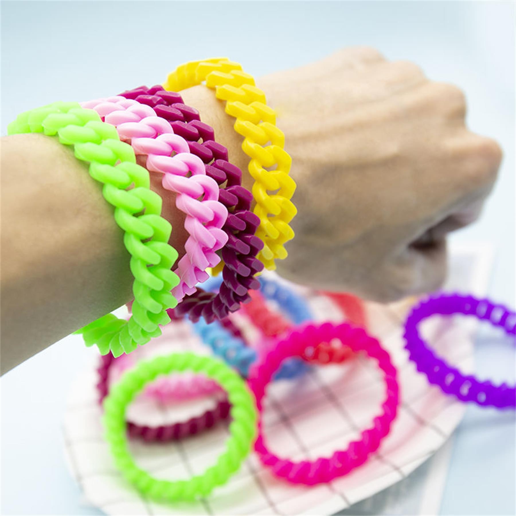 Link Colorful Silicone Bracelet 5