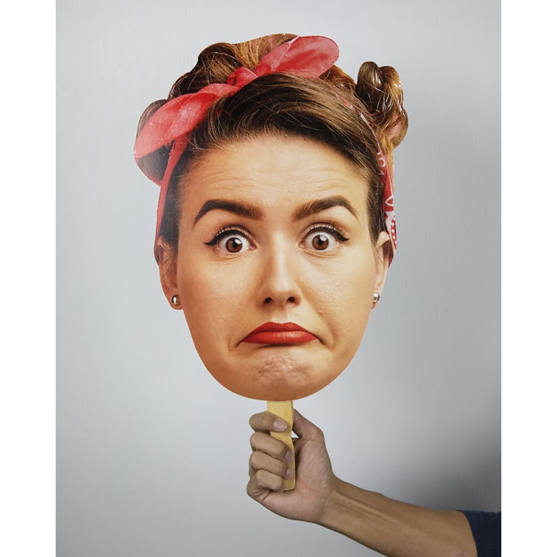 12 X 18 Inch Card Stock Big Head Cutouts 22