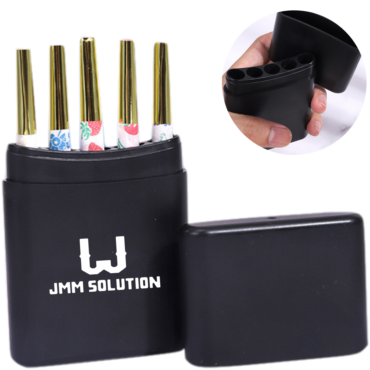 ABS Moisture-proof Matte Cigarette Case 1