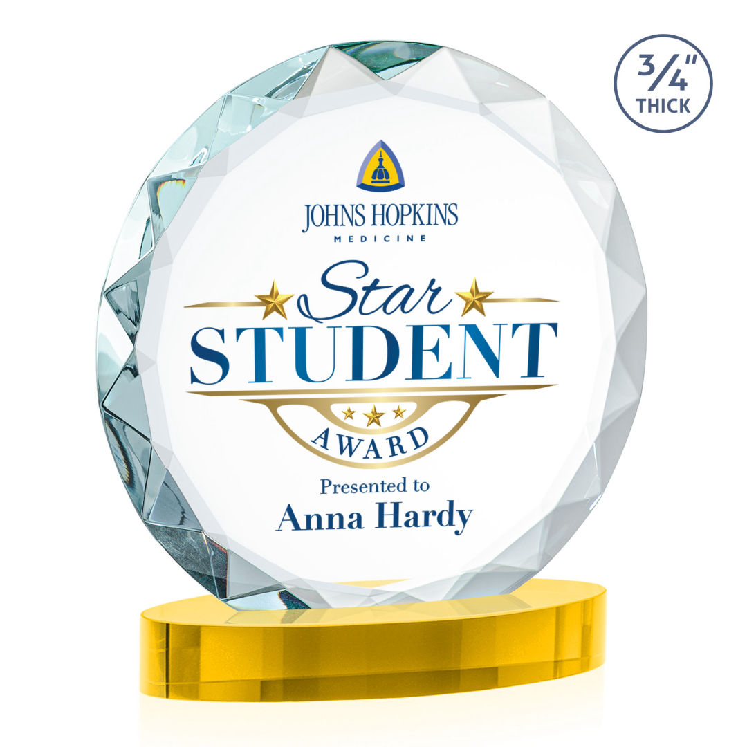 Centura VividPrint™ Award on Alberton Base - Gold 3