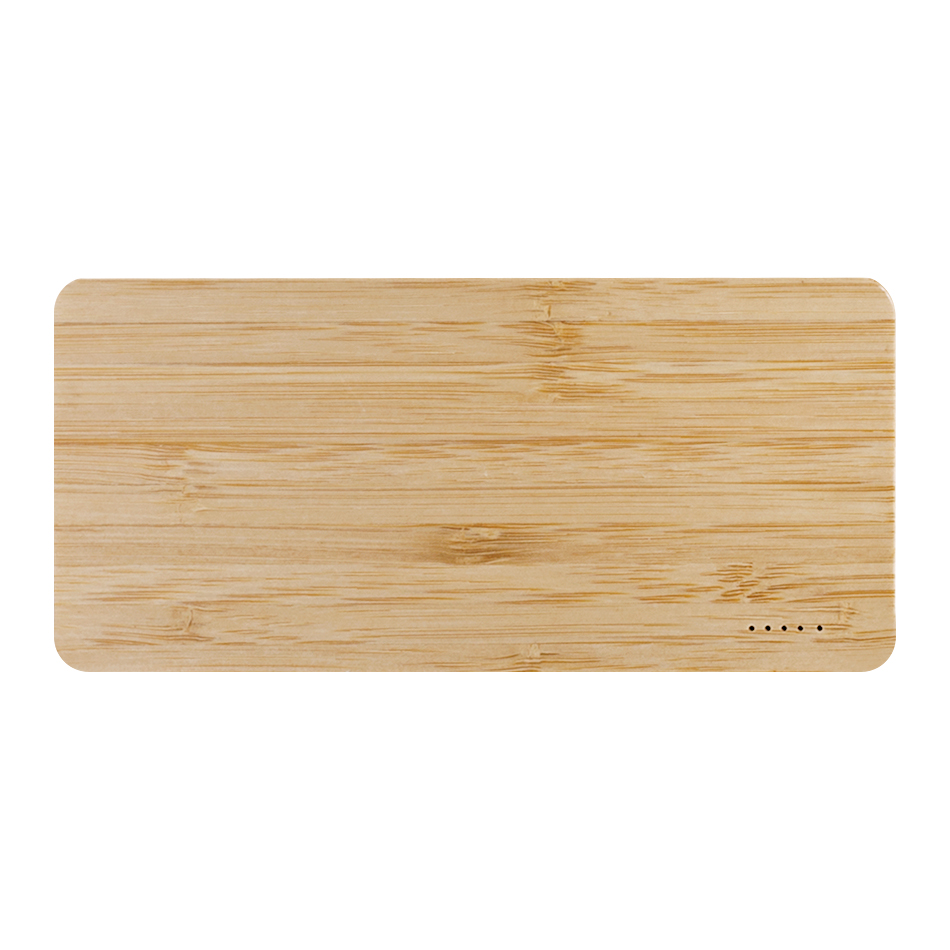 Eco-Friendly Bamboo 10W Fast Wireless Charger And 10000mAh Power Bank 14