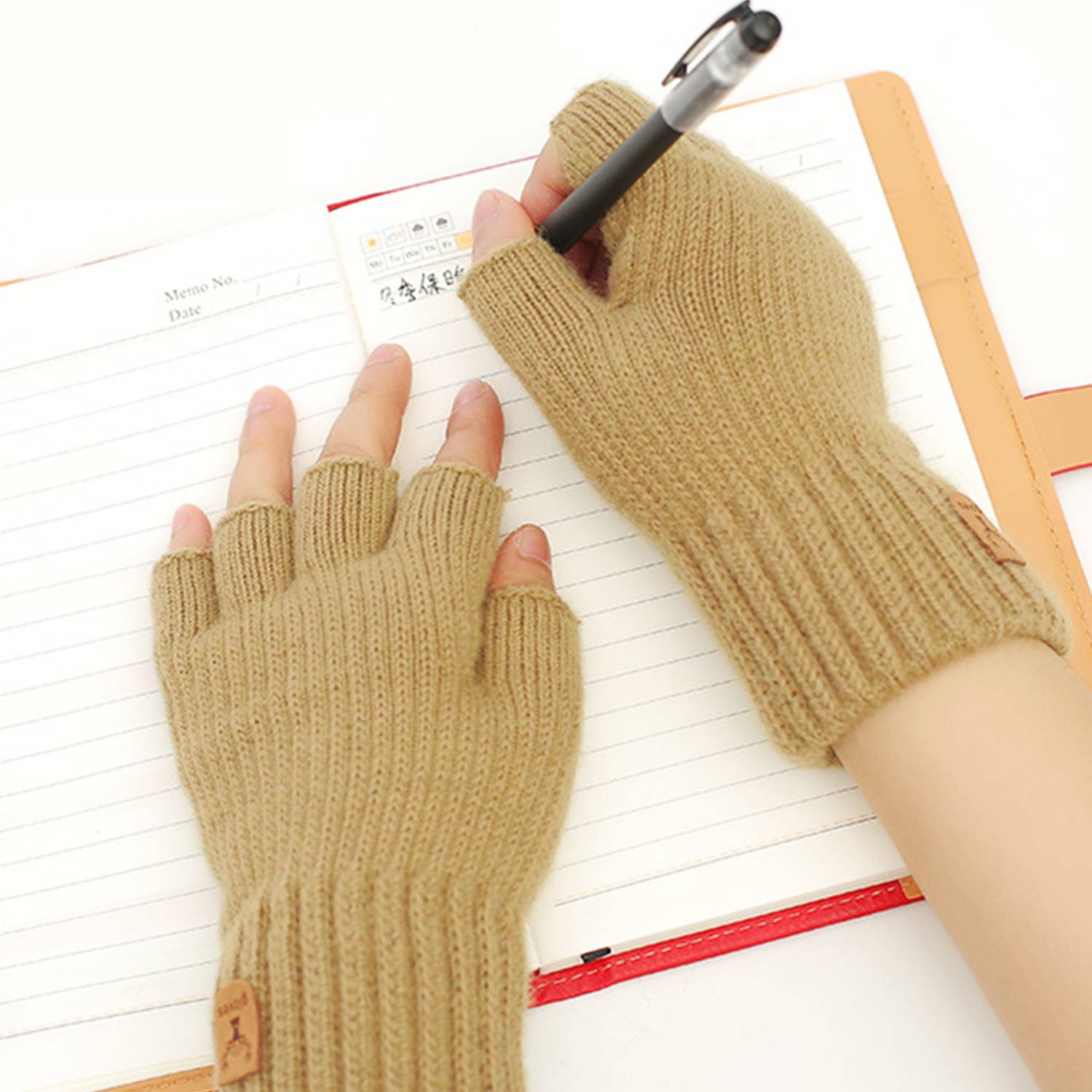 Custom Knit Fingerless Gloves 3