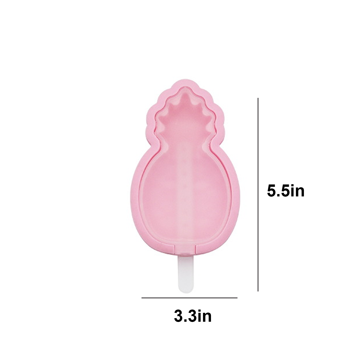 Silicone pineapple ice cube tray 7