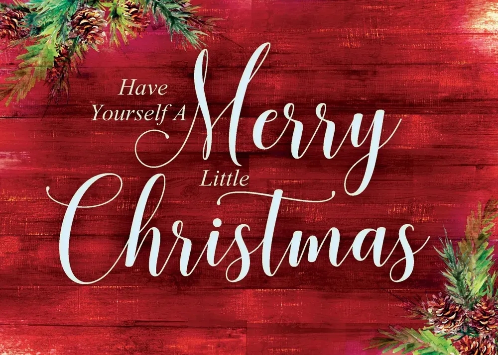 Farmhouse Christmas Holiday Cards 1