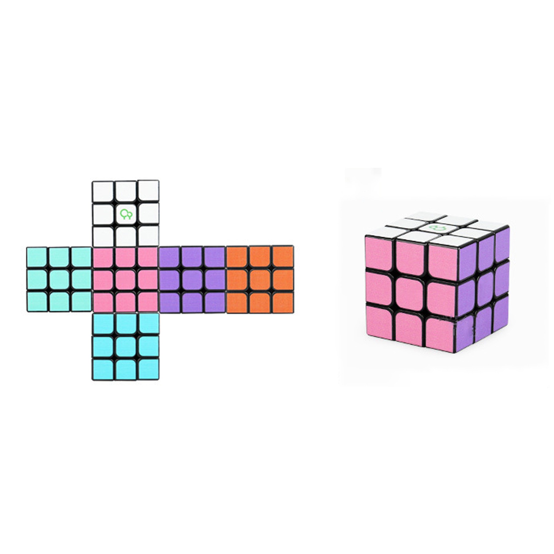 3 X 3 X 3 Custom Tiles Cube 3