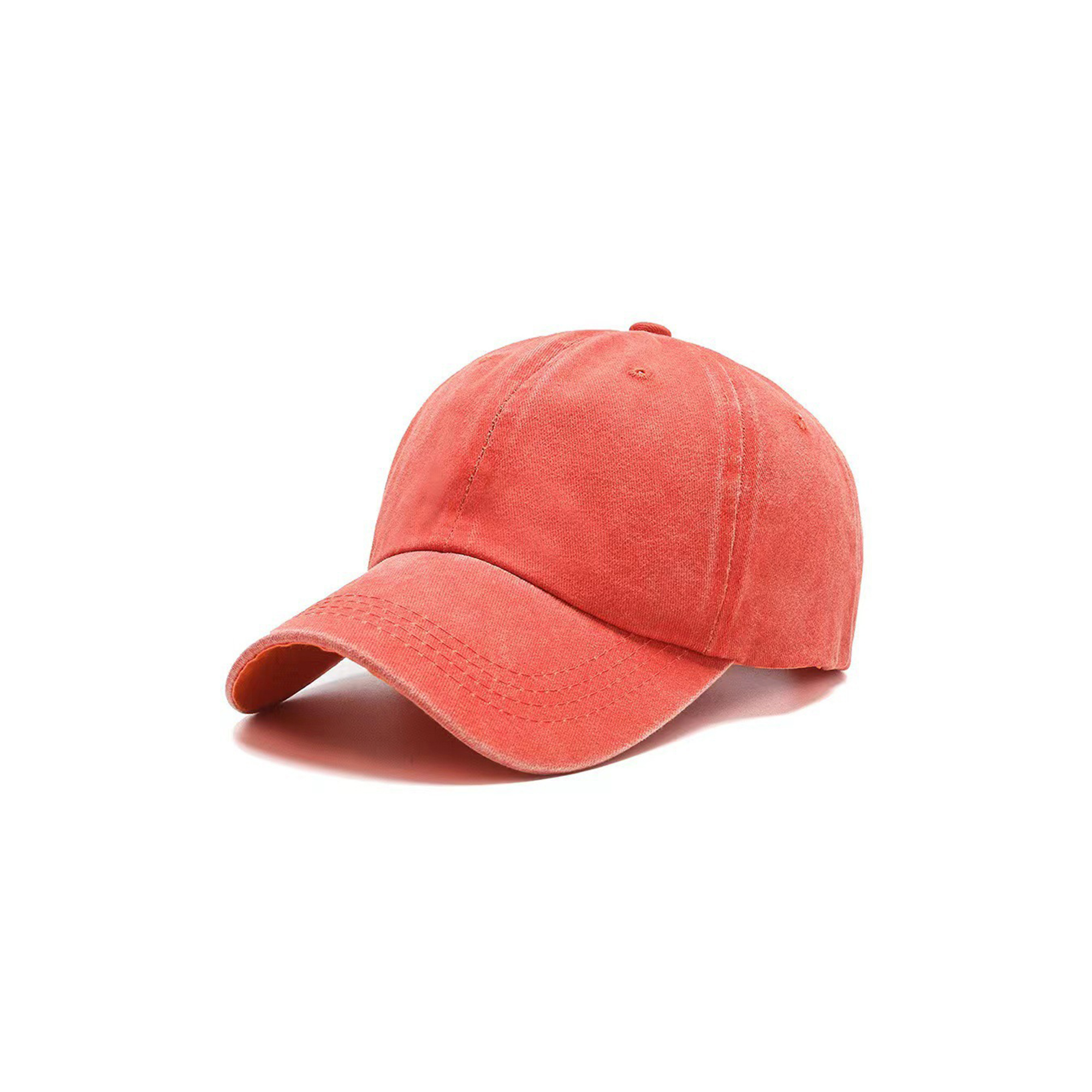 Cotton Adjustable Baseball Cap With Metal Buckle 4