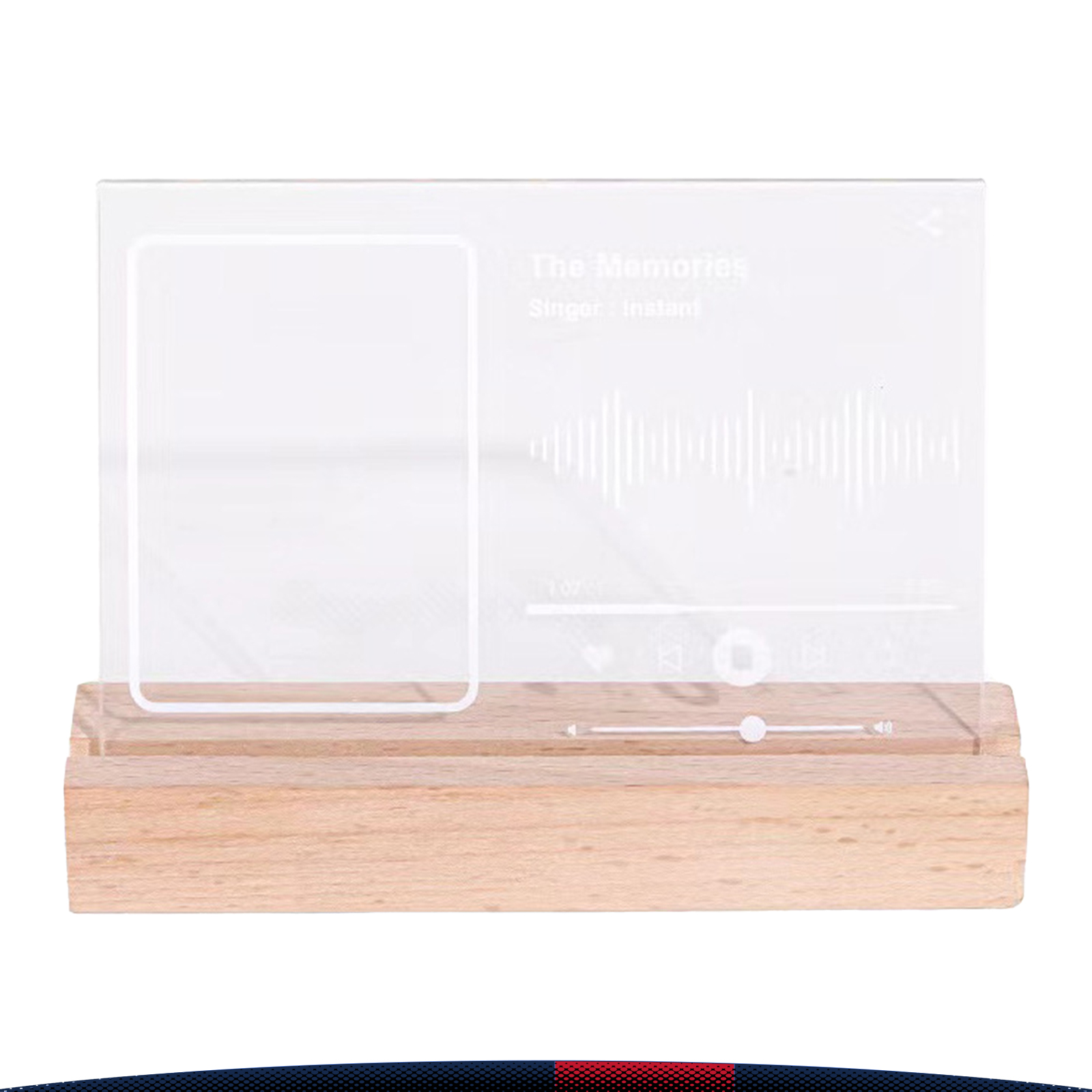 3 Inch Music Photo Frame with Light 3