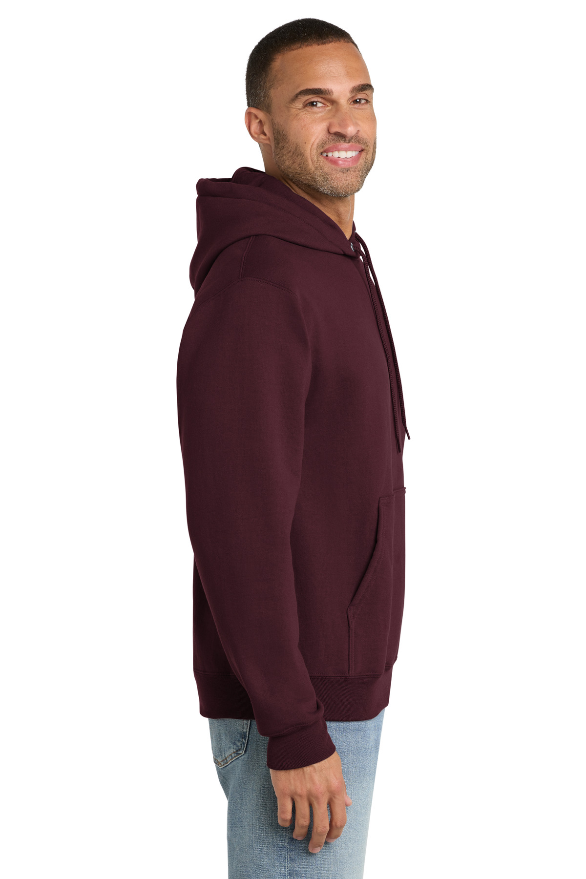Port & Co Tall Essential Fleece Pullover Hooded Sweatshirt. PC90HT, custom hoodie or sweatshirt with logo imprint 2