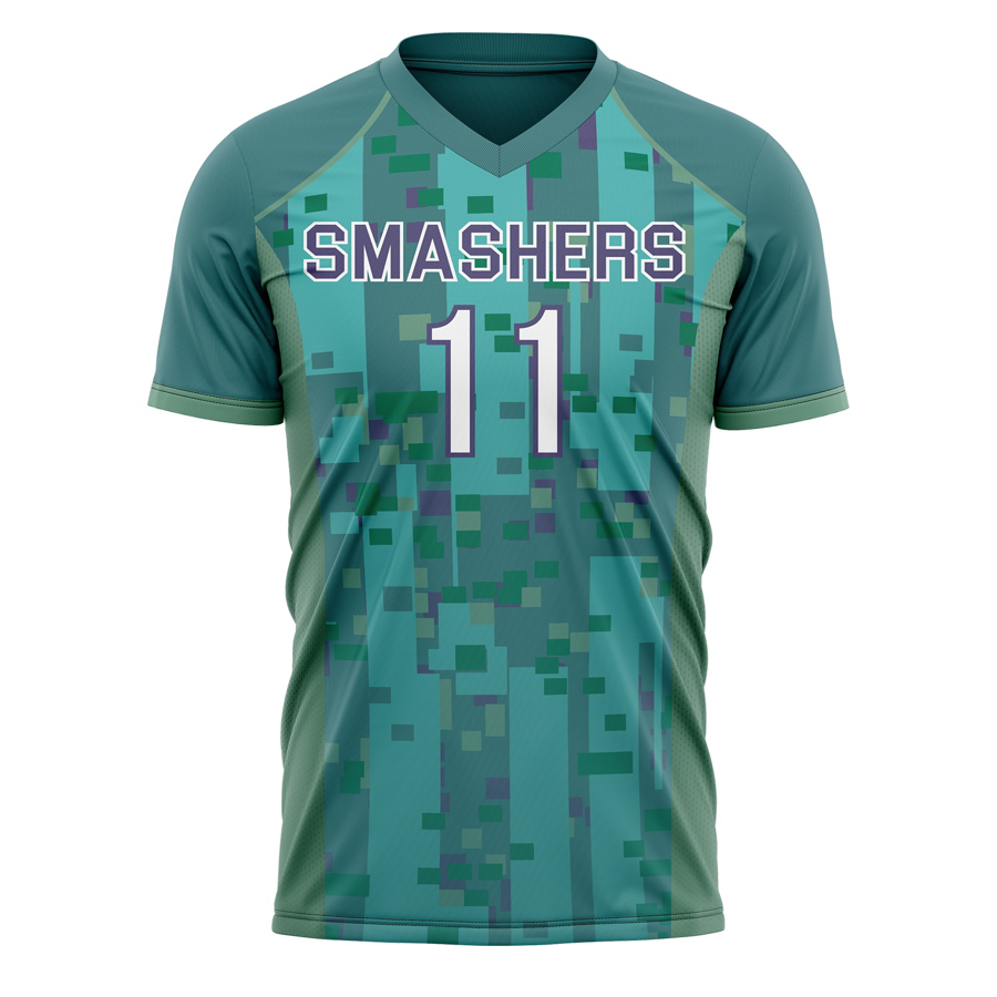 Men's & Kids' Premium Sublimation Football Fanwear Jersey w/ Shoulder 5