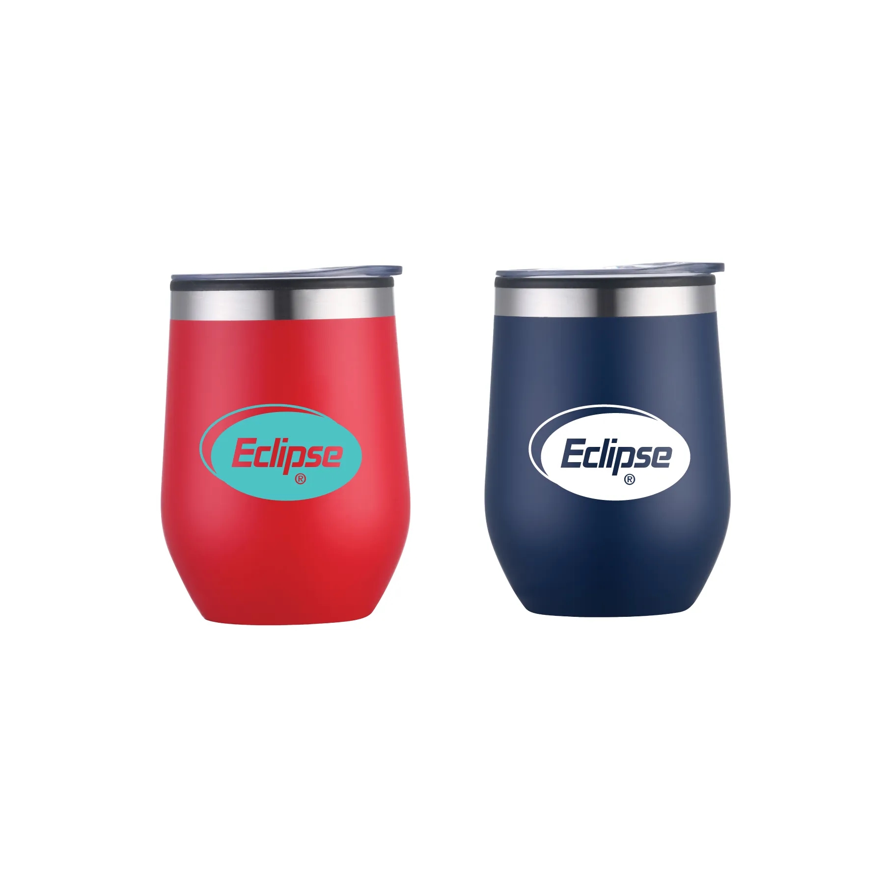 12oz Double Wall Tumbler w/ Stainless Rim