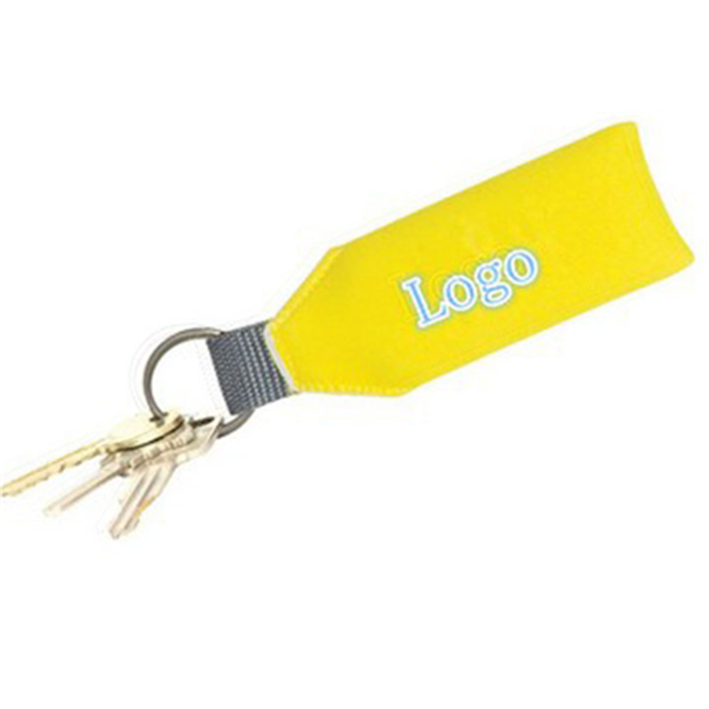 Neoprene Key Wristband w/Key Ring 4