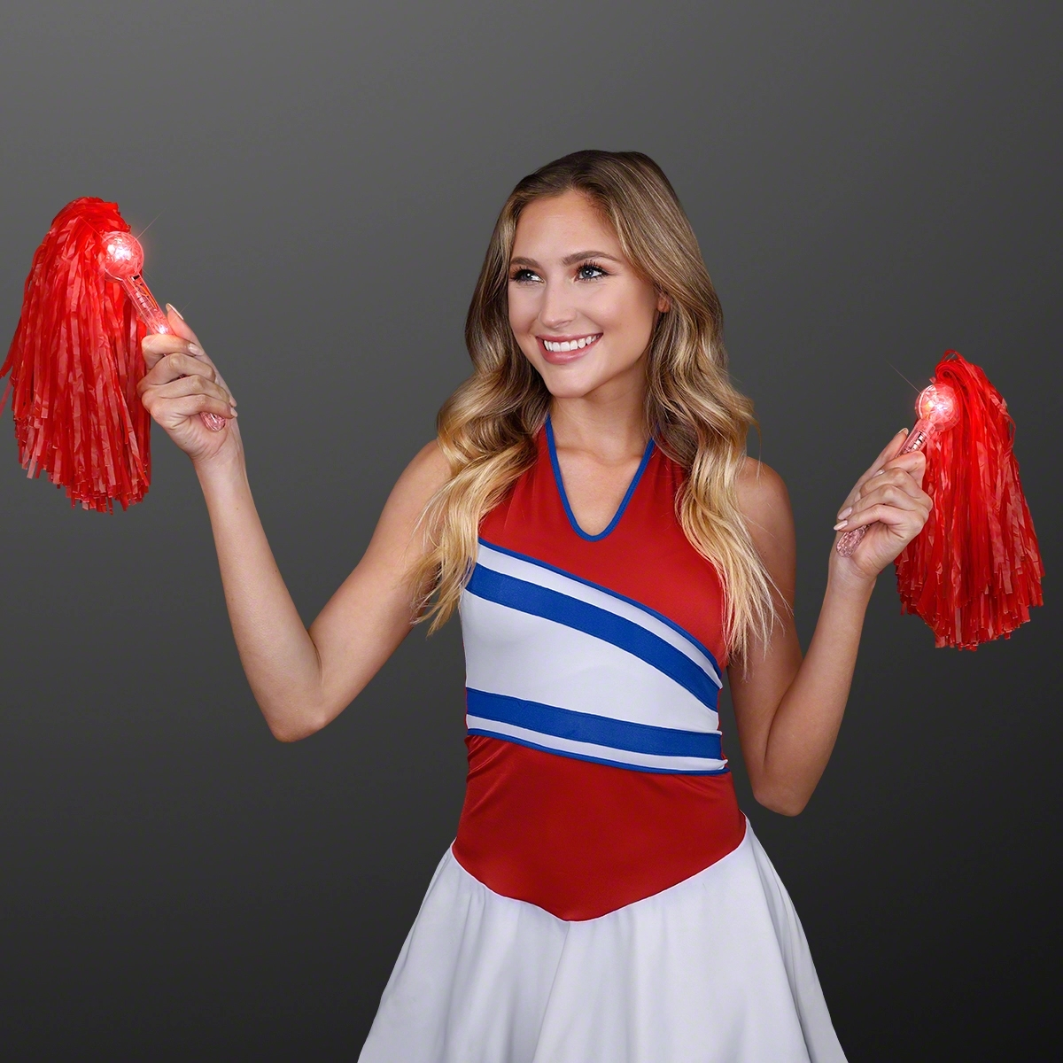 Pom Light Up Team Spirit Wands 10
