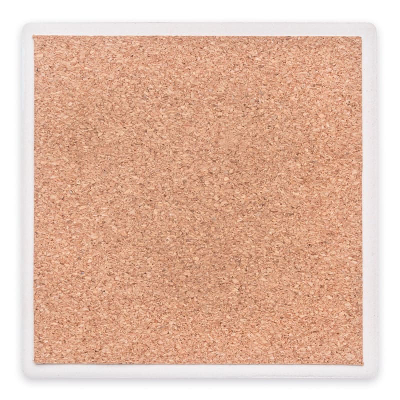 4 Inch Full Color Square Ceramic Coasters 16